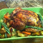 Herbs De Provence Roasted Chicken and Vegetables