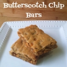 Butterscotch Chip Bars