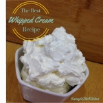 The Best Whipped Cream Recipe