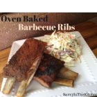 Oven Baked Barbecue Ribs