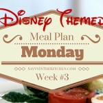 Meal Plan Monday Week #3 { Disney Themed}