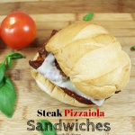 Tasty Tuesdays! - Steak Pizzaiola Sandwiches!