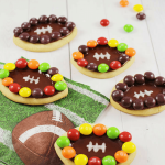 Football Sugar Cookies with Bingo Printable