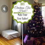 DIY Christmas Tree Hack - Make Your Tree Taller!