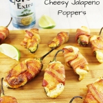 Bacon Wrapped Cheesy Jalapeno Poppers