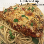 Lightened up Chicken Parmigiana