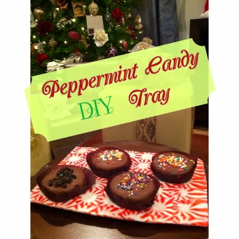 DIY Peppermint Candy Tray