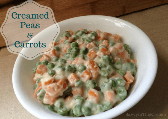 Creamed Peas and Carrots