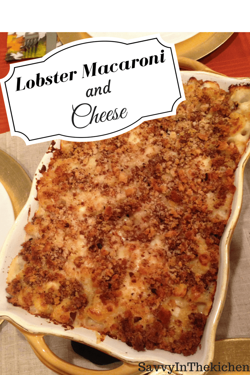 Lobster Macaroni and cheese recipe