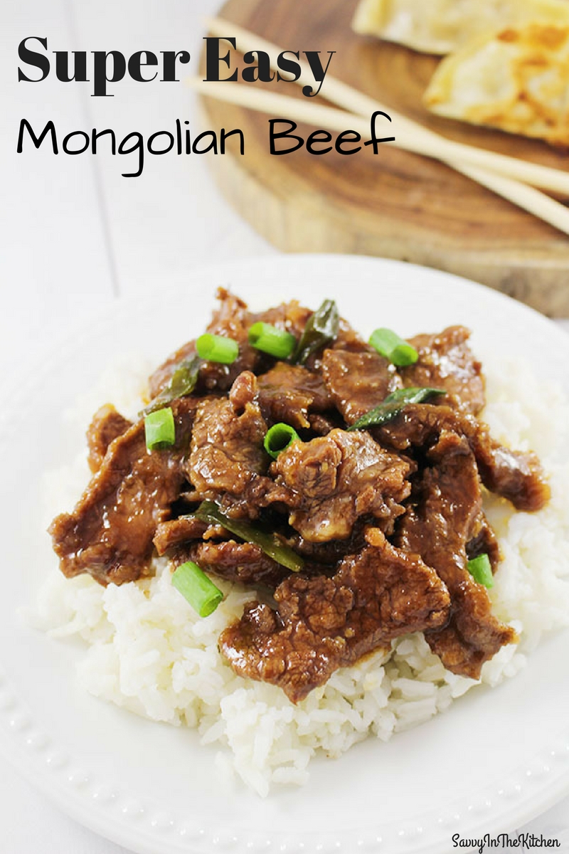 Super Easy Mongolian Beef