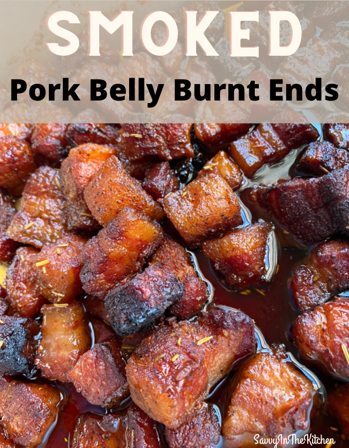 Smoked Pork Belly Burnt Ends
